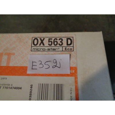 E352 XX - OX563D FILTRO OLIO OIL FILTER RENAULT SAAB-0