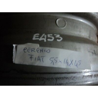 E453 - CERCHIO IN FERRO ORIGINALE FIAT 5.5 X 14 FIAT -0