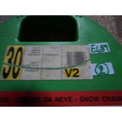 E489 - CATENE DA NEVE - 30 NUMERO - 175X13 165X13 155X13-0