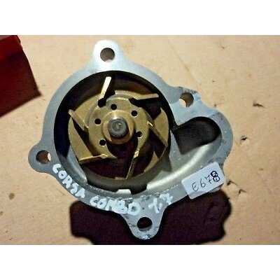 E678 - POMPA ACQUA WATER PUMP - OPEL CORSA - COMBO 1.7 D DIESEL-0