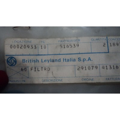 E8 XX - 516539 FILTRO ORIGINALE LEYLAND-0