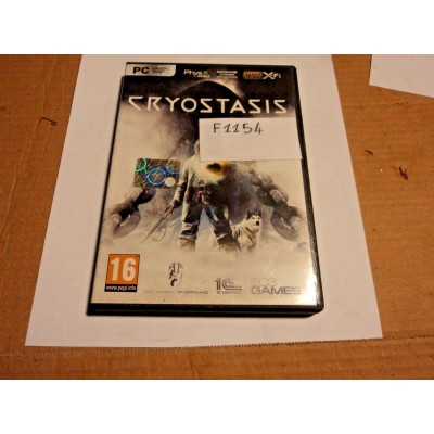 F1154 - CRYOSTASIS - VIDEO GIOCO PER PC