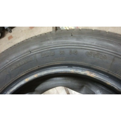 F1281B - RUOTA PNEUMATICO USATO SEMINUOVO FIRESTONE 560 - 155 80 14 - 155 R14 -1