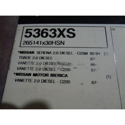 F1322C -- CINGHIA 5363XS NISSAN SERENA TRADE VANETTE 2.0 DIESEL-1