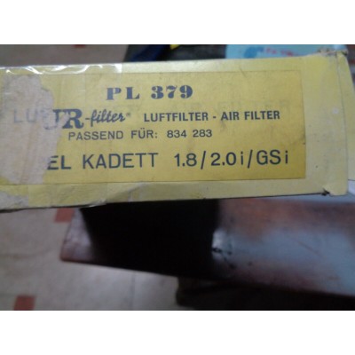 F1330 - FILTRO ARIA AIR FILTER PL379 OPEL KADETT 1.8 2.0 GSI-1