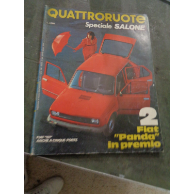 F1519AQ XX - RIVISTA QUATTRORUOTE SPECIALE SALONE 1982