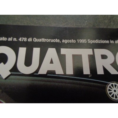 F1519AZ XX - RIVISTA QUATTRORUOTE AGOSTO 1995-0