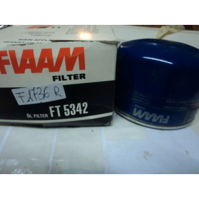 F1736R - FILTRO OLIO OIL FILTER FT5342 Dacia Opel Renault Clio Kangoo Laguna