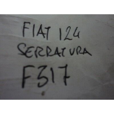 F317 - SERRATURA PORTA PORTIERA FIAT 124-0