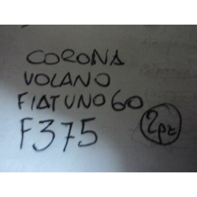 F375 -  CORONA DENTATA ALBERO VOLANO FIAT UNO 60-0