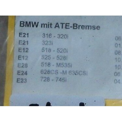 F401 - RILEVATORE USURA PATTINI FRENI KR361896.1 BMW E21 E12 E28 E24 E23-0