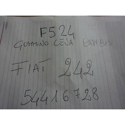 F524 - GOMMINO LEVA CAMBIO FIAT 242 - ORIGINALE 54416728-0