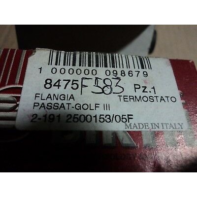 F583 - 8475 FLANGIA TERMOSTATO VOLKSWAGEN PASSAT GOLF MK3 MKIII III 3-0