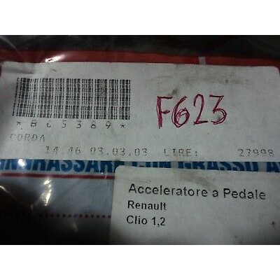 F623 - CAVO bc5389 ACCELERATORE A PEDALE RENAULT CLIO 1200-0