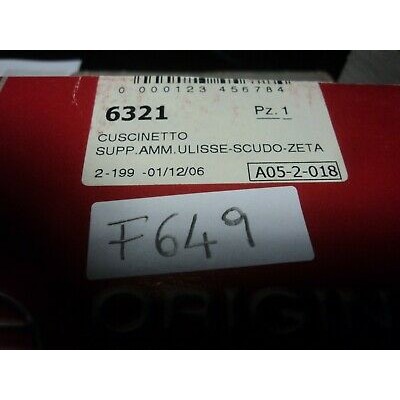 F649 - BIRTH 6321 CUSCINETTO SUPPORTO AMMORTIZZATORE FIAT ULISSE SCUDO ZETA-0