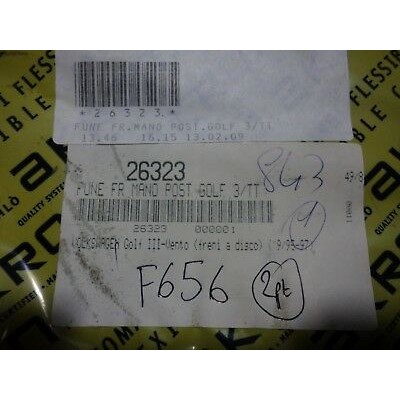 F656 - MALO 26323 CAVO FRENO A MANO VOLKSWAGEN GOLF III MK3 3 -0