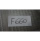 F660 XX - PLASTICA FRECCIA FANALINO ANTERIORE FIAT 127 SX SINISTRA