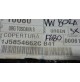 F680 - VOLKSWAGEN BORA SINISTRA SX GRIGLIA PARAURTI ORIGINALE 1J5854662C B41