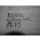 F75 - ROVER ORIGINALE 433041002 MODANATURA 