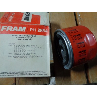 M10017 - FILTRO OLIO OIL FILTER FRAM PH2854 RENAULT R14 R16 R18 R20