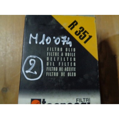 M10074 - FILTRO OLIO OIL FILTER R351 FORD 1.8 DIESEL E TURBO D FIESTA ESCORT-1