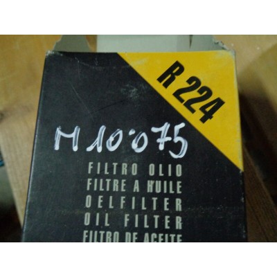 M10075 - FILTRO OLIO OIL FILTER R224 BMW 320 323 325 520 525 528 - 6 CILINDRI-1