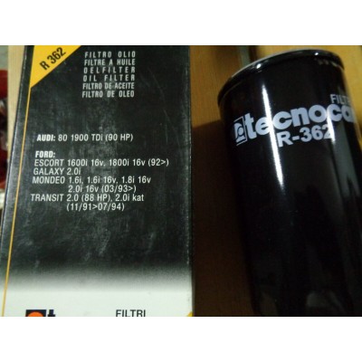 M10079 - FILTRO OLIO OIL FILTER R362 AUDI 80 1.9 TD FORD ESCORT GALAXY MONDEO