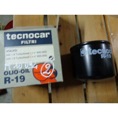 M10094 - FILTRO OLIO OIL FILTER TECNOCAR R19 VOLVO 460 440 1.9 TURBO DIESEL