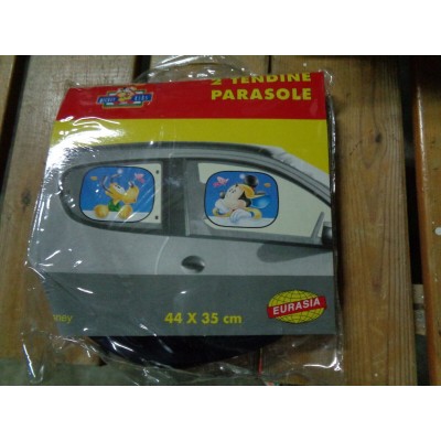 M10196 - COPPIA TENDINE PARASOLE AUTO 44X35 TOPOLINO  DISNEY