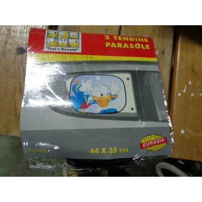 M10197 - COPPIA TENDINE PARASOLE AUTO 44X35 DISNEY PAPERINO