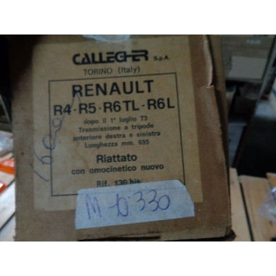 M10330 - SEMIASSE COMPLETO DX SX RENAULT 4 5 6 R4 R5 R6 L TL 695mm-0