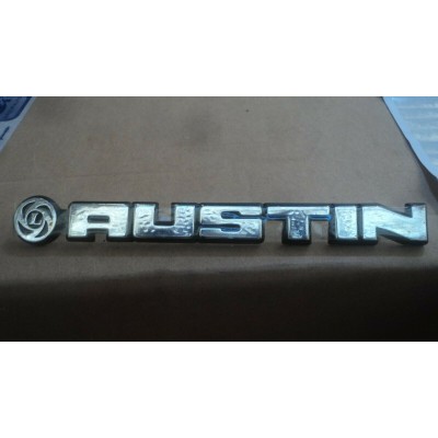 M1572D XX - BADGE EMBLEM SCRITTA STEMMA LOGO EMBLEMA   AUSTIN  