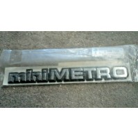 M1774ZS XX - SCRITTA BADGE EMBLEM LOGO EMBLEMA AUSTIN MINI METRO EAM7750