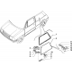 M2091 XX - GUARNIZIONE ORIGINALE 6567705404 INNOCENTI MINI BERTONE POSTERIORE 