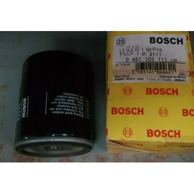 M269 XX - 0451103111 FILTRO OLIO ORIGINALE bosch LANCIA FIAT PUNTO ECC