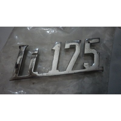 M295 XX - SCRITTA LOGO EMBLEM EMBLEMA STEMMA INNOCENTI LAMBRETTA LI125