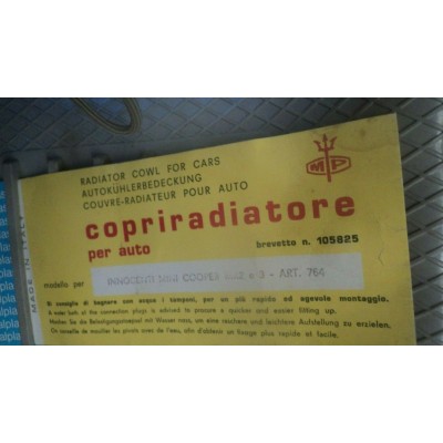 M2966 XX - COPRI RADIATORE GRIGLIA INNOCENTI MINI COOPER MK2 MK3-0