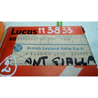 M3833 XX - 37H7745 PLASTICA ANTERIORE GIALLA AUSTIN LUCAS L697-0