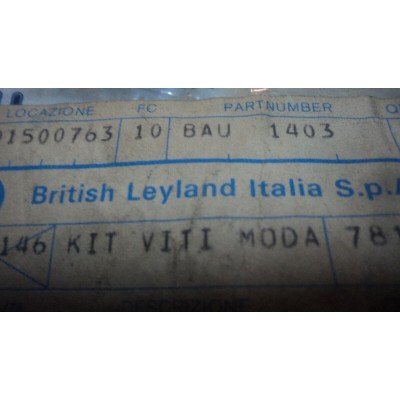 M4394 XX - BAU1403 KIT VITI RICAMBIO ORIGINALE LAND ROVER UNIPART-0