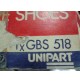 M4638 XX - gbs518 KIT GANASCE FRENO ORIGINALI  TRIUMPH TR6 LAND ROVER 88 109