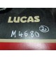 M4680  XX - CORNICE FARO FANALE ANTERIORE 54525140 LUCAS AUSTIN REGENT