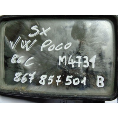 M4731 XX SPECCHIO SPECCHIETTO RETROVISORE ESTERNO SX VW POLO 867857501B-1