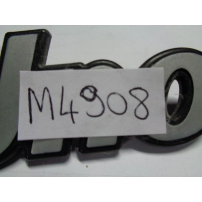 M4908 XX - LOGO EMBLEM EMBLEMA SCRITTA FREGIO FIAT UNO 45-0