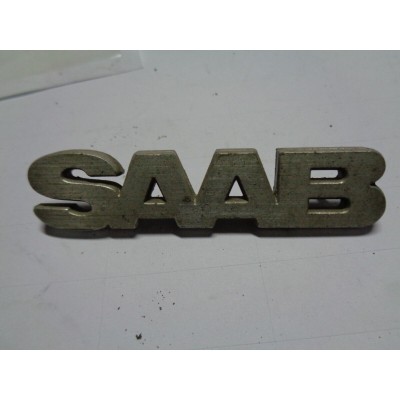 M4915 XX - LOGO EMBLEM EMBLEMA SCRITTA FREGIO SAAB