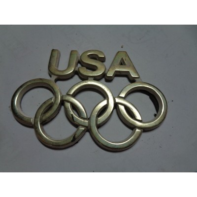 M5068 XX - LOGO STEMMA EMBLEMA EMBLEM FREGIO BADGE SCRITTA OLIMPIADI USA 2002