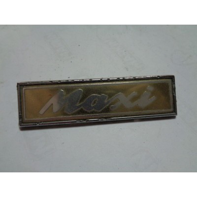 M5079 XX - LOGO STEMMA EMBLEMA EMBLEM FREGIO BADGE SCRITTA RENAULT AUSTIN MAXI