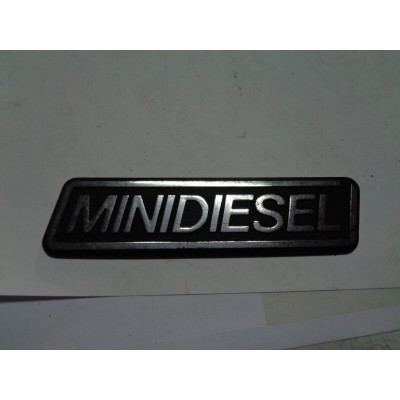 M5085 XX - LOGO STEMMA EMBLEMA EMBLEM FREGIO BADGE SCRITTA INNOCENTI MINI DIESEL