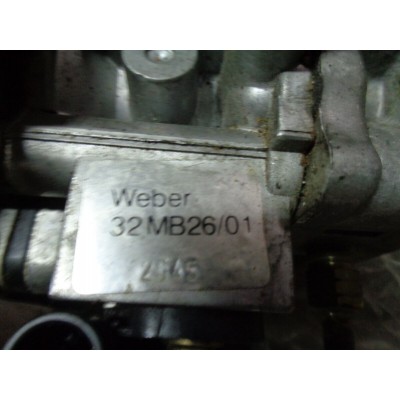 M5384 XX - WEBER 32MB26/01 CORPO FARFALLATO FIAT UNO INNOCENTI ELBA DUNA-4