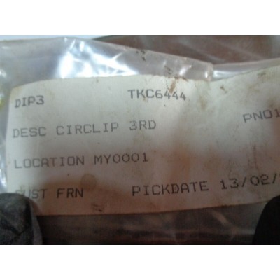 M6254 XX - UNIPART TKC6444 TRIUMPH HELARD SPITFIRE TR7 Anello sicurezza CIRCLIP-0