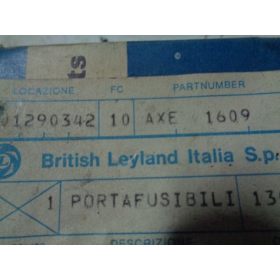 M6528 XX - SCATOLA PORTA FUSIBILI BRITISH LEYLAND AXE1609-1